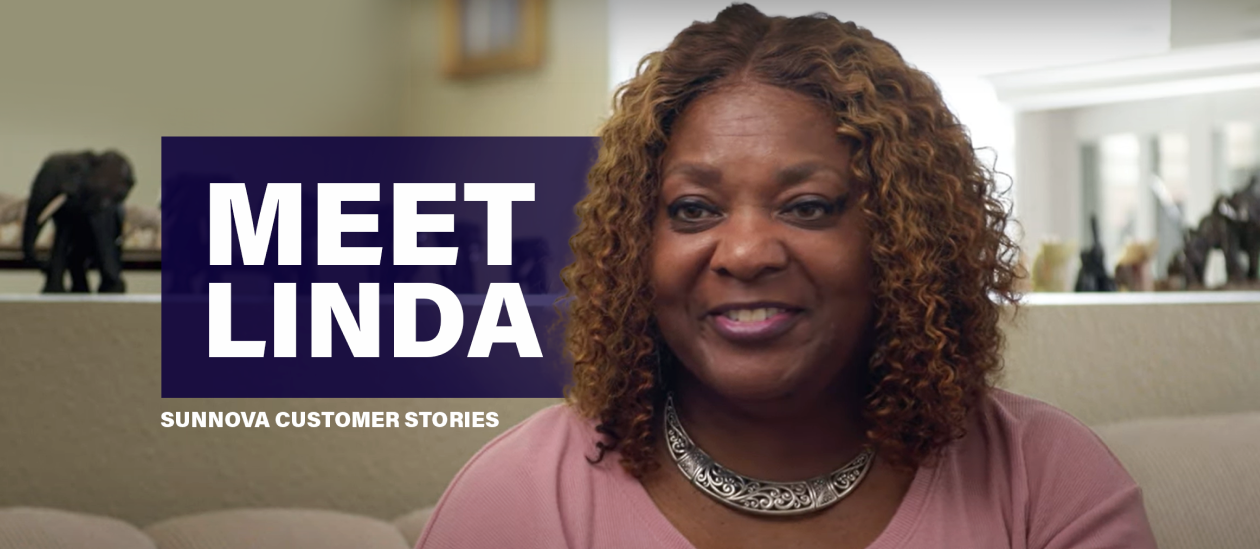 Meet Linda Barnett a Happy Sunnova Customer